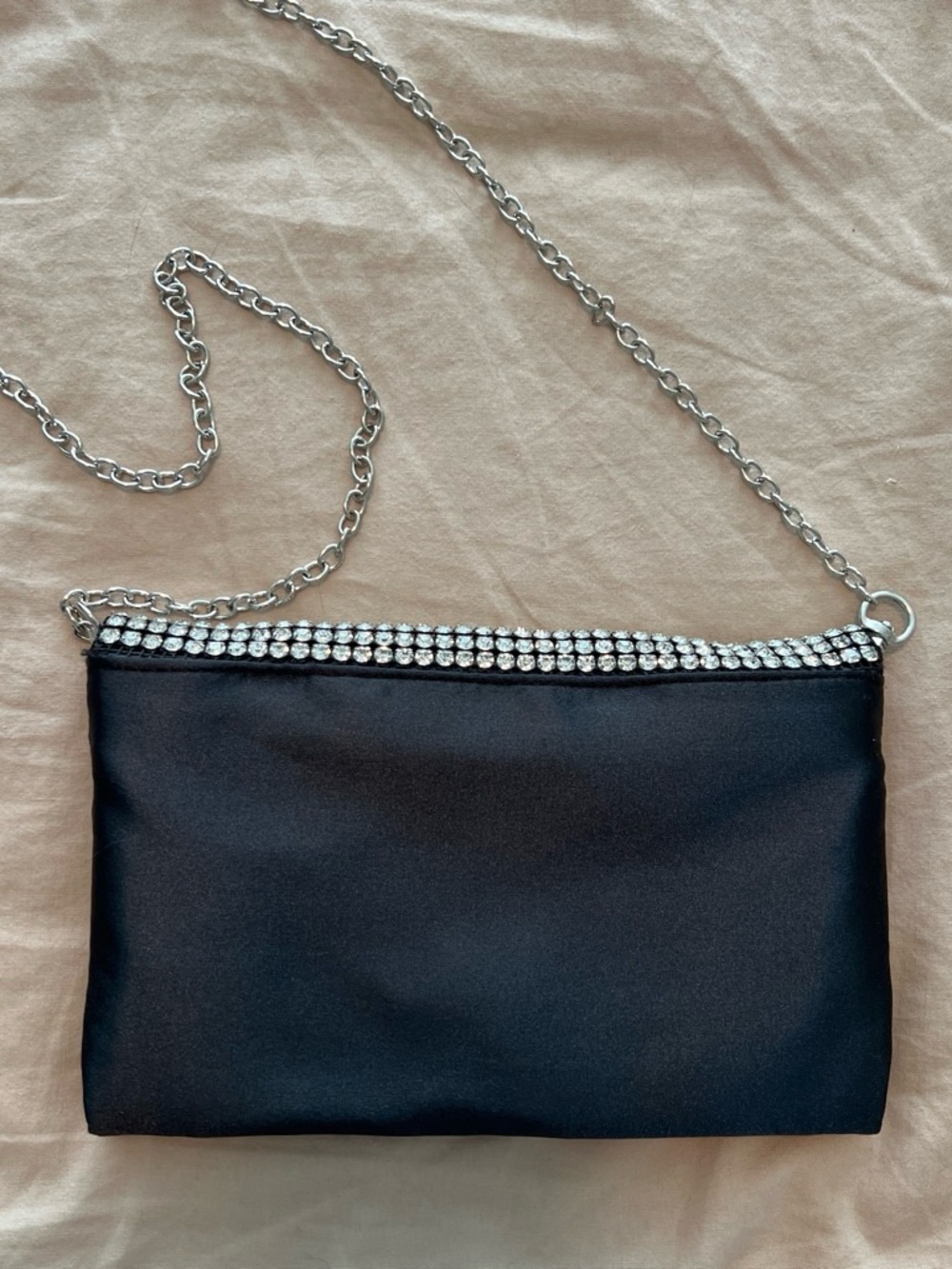 Silver Rhinestone Crossbody - Picture 2 of 4